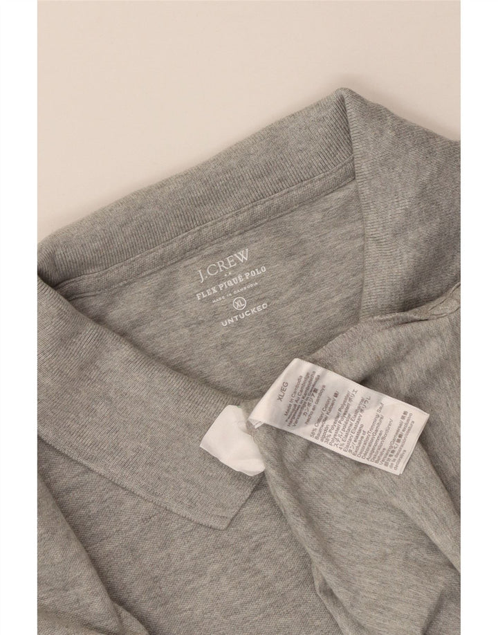 Tricou polo pentru bărbați J. Crew XL, bumbac cu pete gri