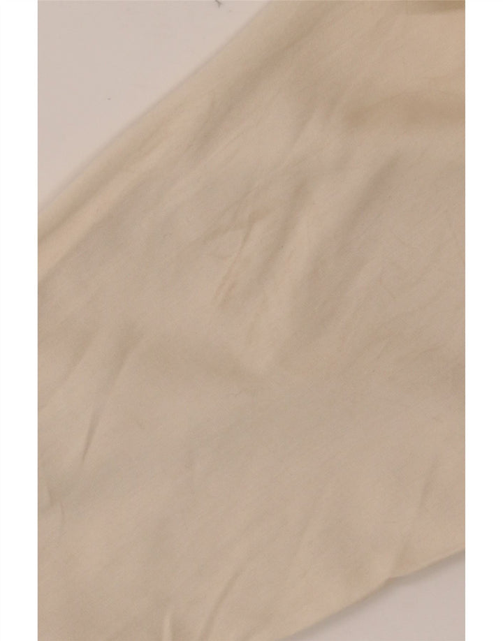 Cămașă supradimensionată pentru femei ORVIS UK 18/20 XL din mătase alb