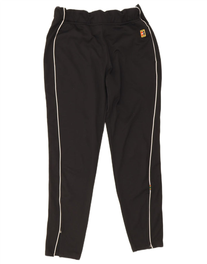 Pantaloni de trening Nike Dri Fit pentru femei UK 12 Medium Black Striped