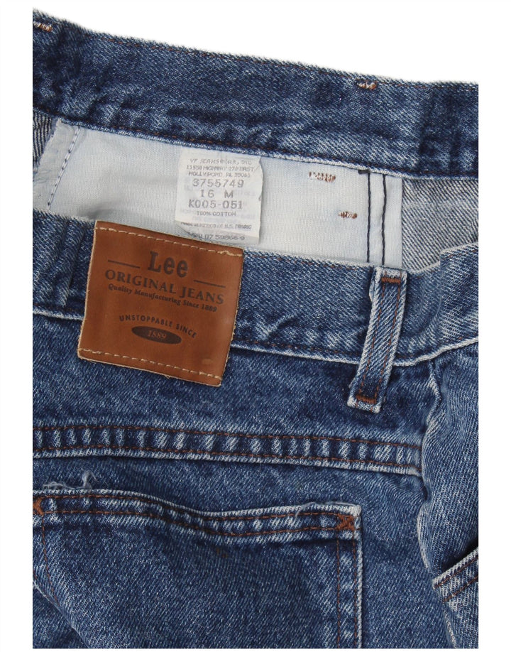 Pantaloni scurți Lee Boys Denim 15-16 Ani W32 Bumbac Albastru