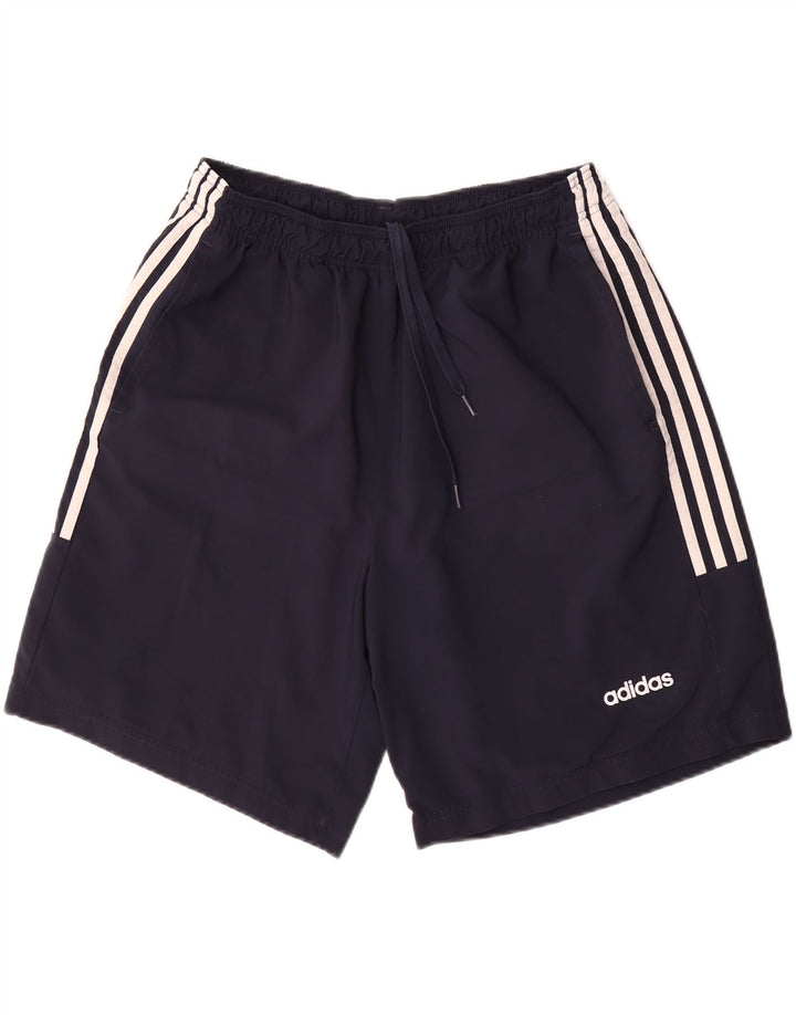 Pantaloni scurți sport pentru bărbați Adidas XL bleumarin poliester