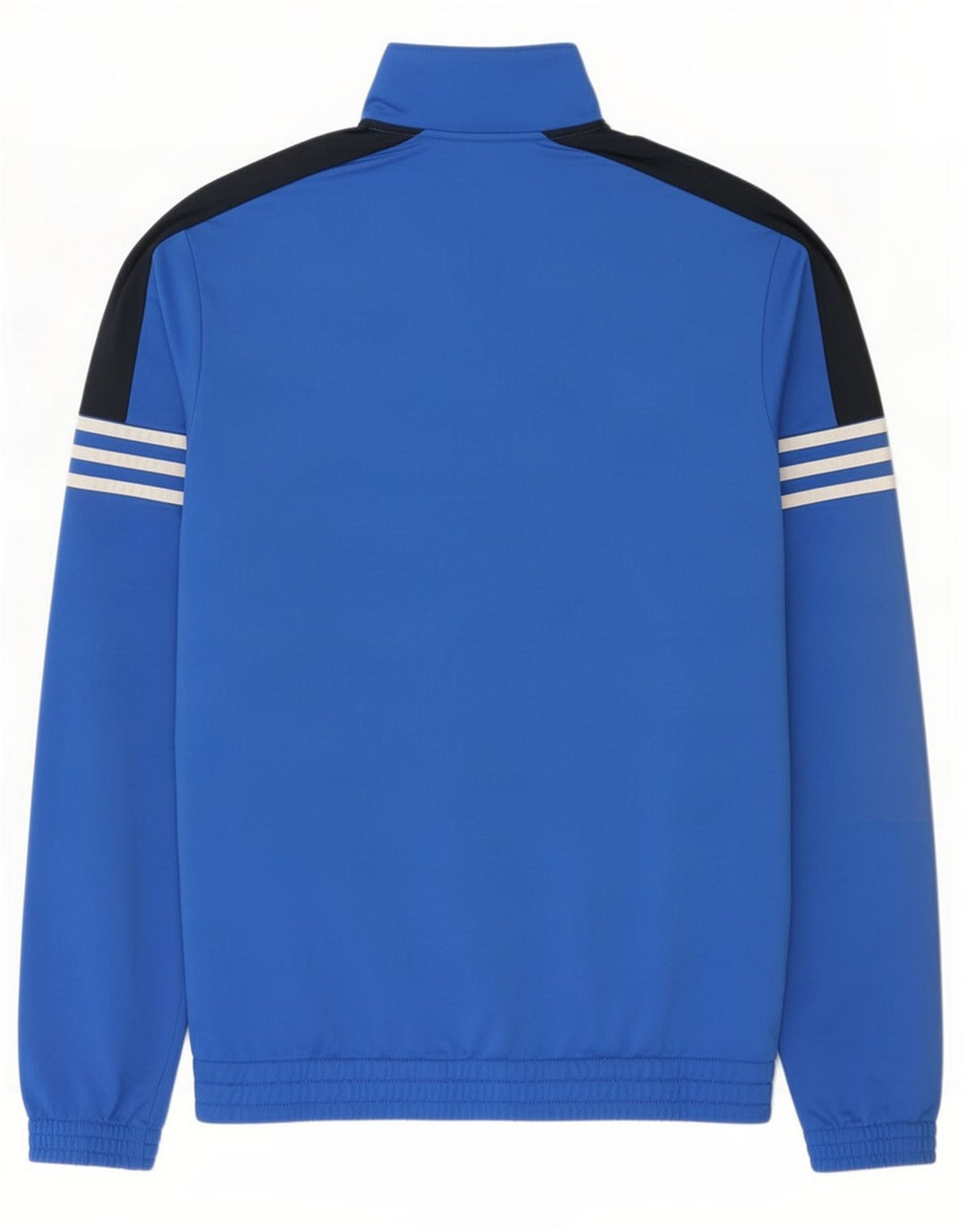 Jachetă de trening pentru bărbați Adidas Marea Britanie 38/40, poliester color bloc de culoare albastru mediu