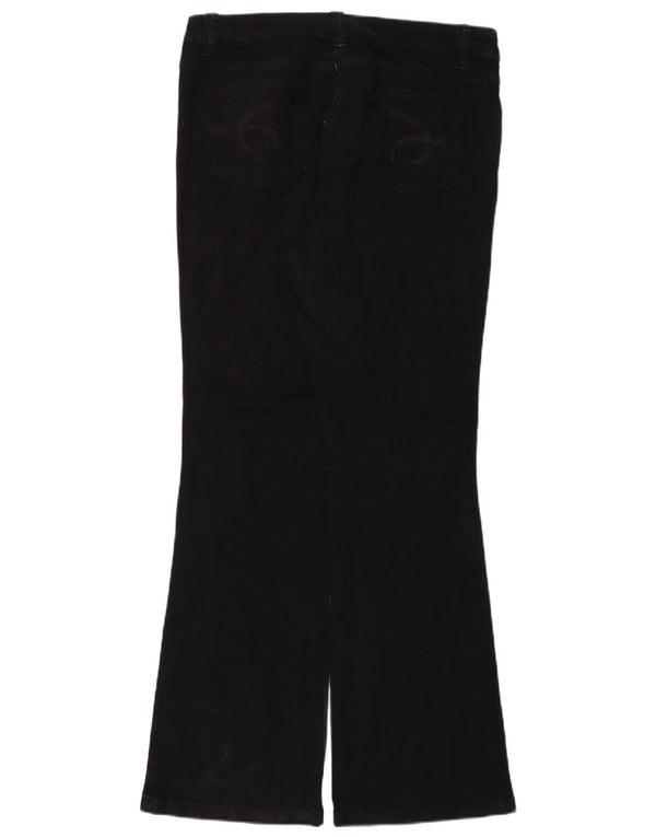 Marks & Spencer Blugi Bootcut Autograph pentru femei UK 14 Large W34 L33 Black