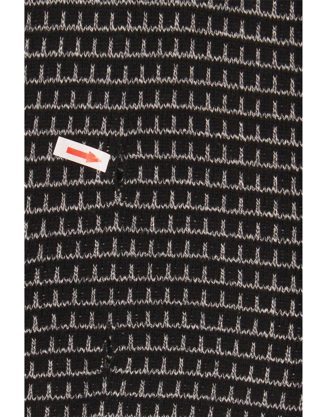 Pulover cardigan pentru bărbați Settebello XL, acrilic cu carouri negre