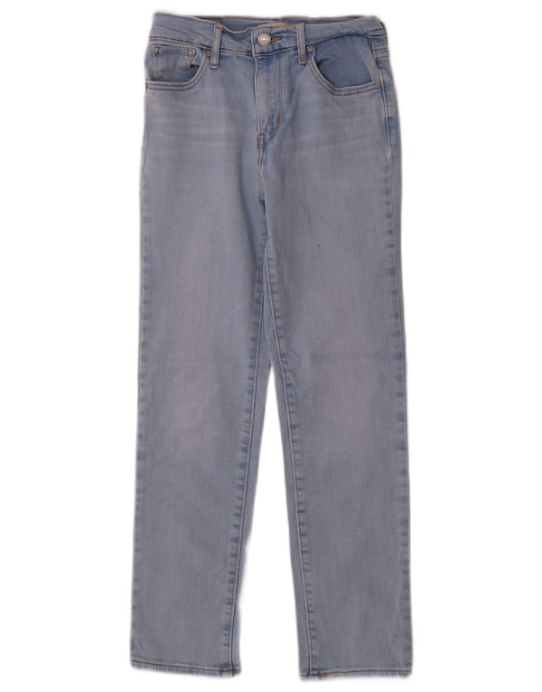 Blugi drepti pentru femei Levi's W25 L26 Bumbac albastru