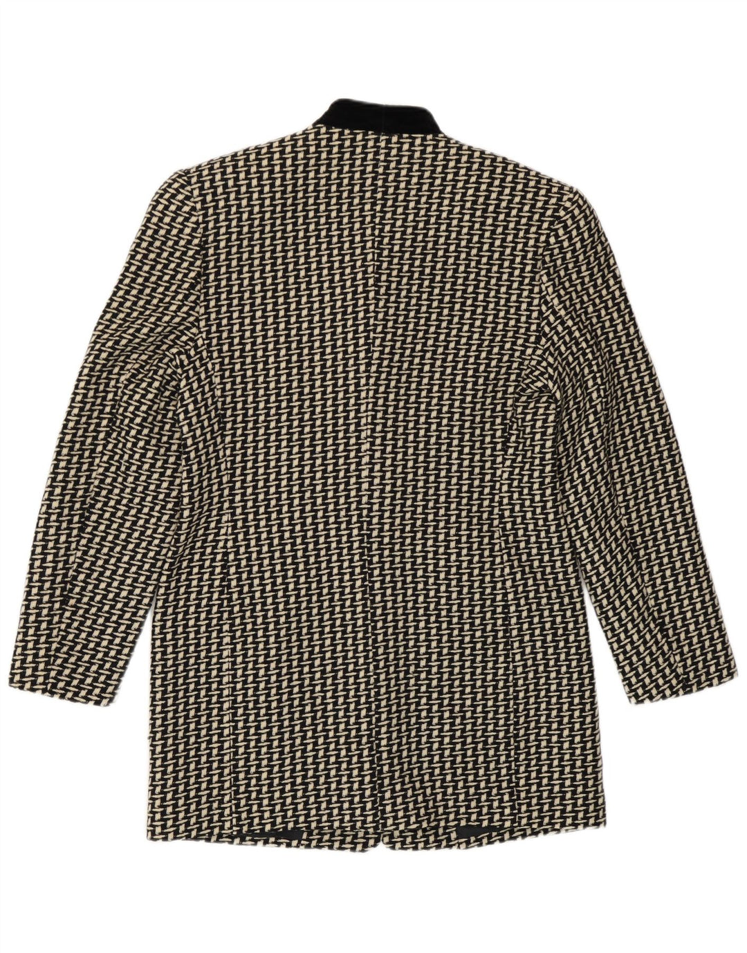 Jachetă pentru femei Erreuno cu paragate cu model abstract, IT 44 Medium Black