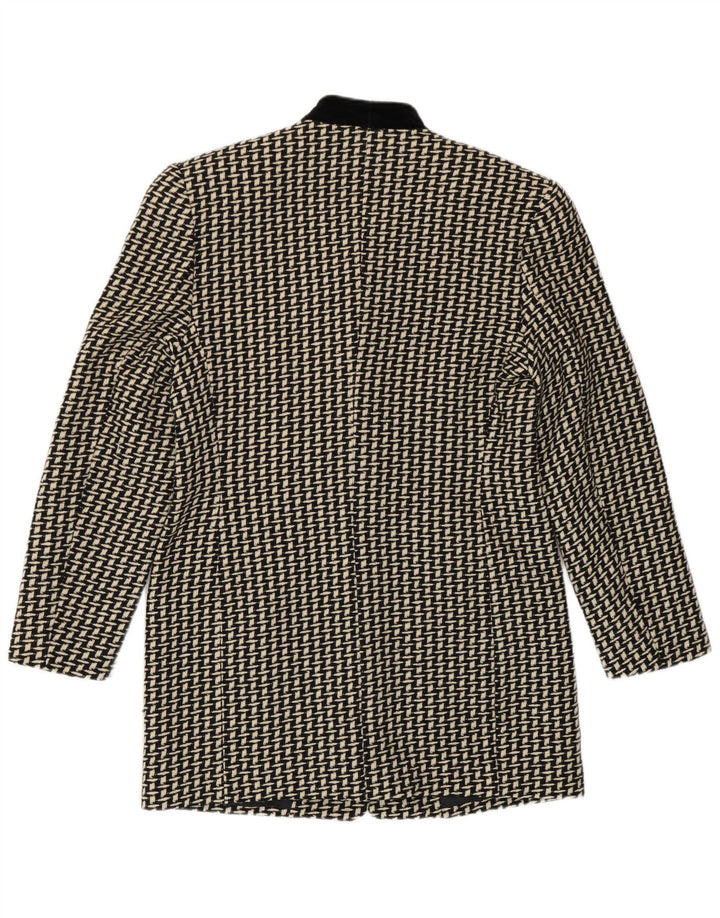 Jachetă pentru femei Erreuno cu paragate cu model abstract, IT 44 Medium Black
