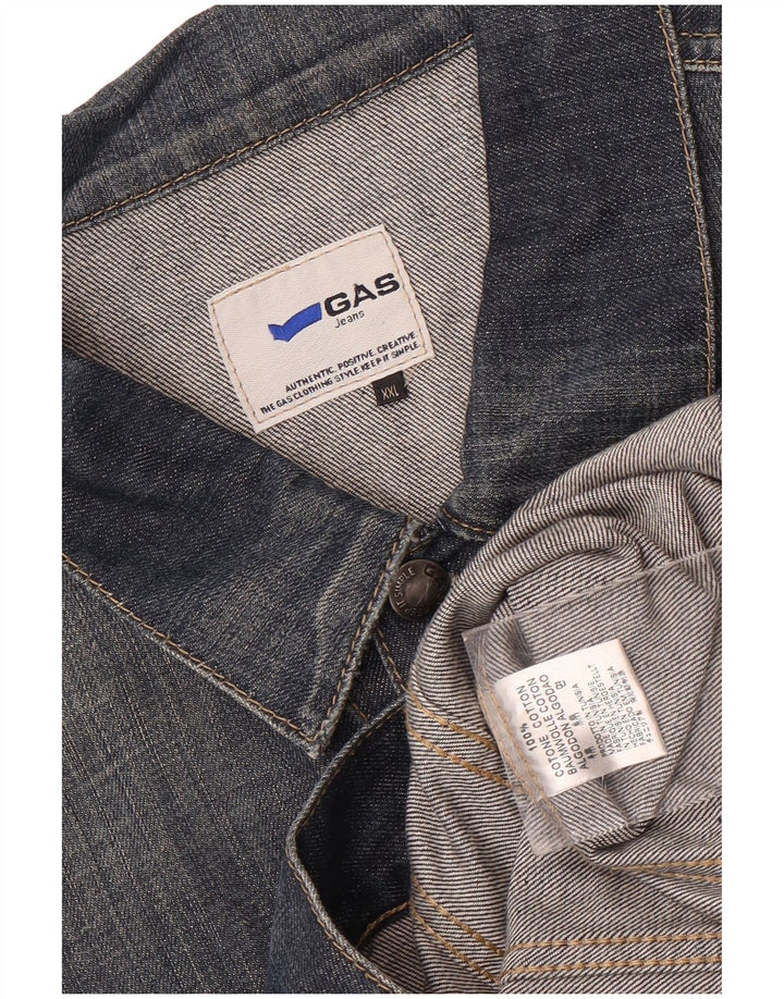 Jachetă de blugi pentru bărbați Gas UK 44 2XL Bumbac bleumarin