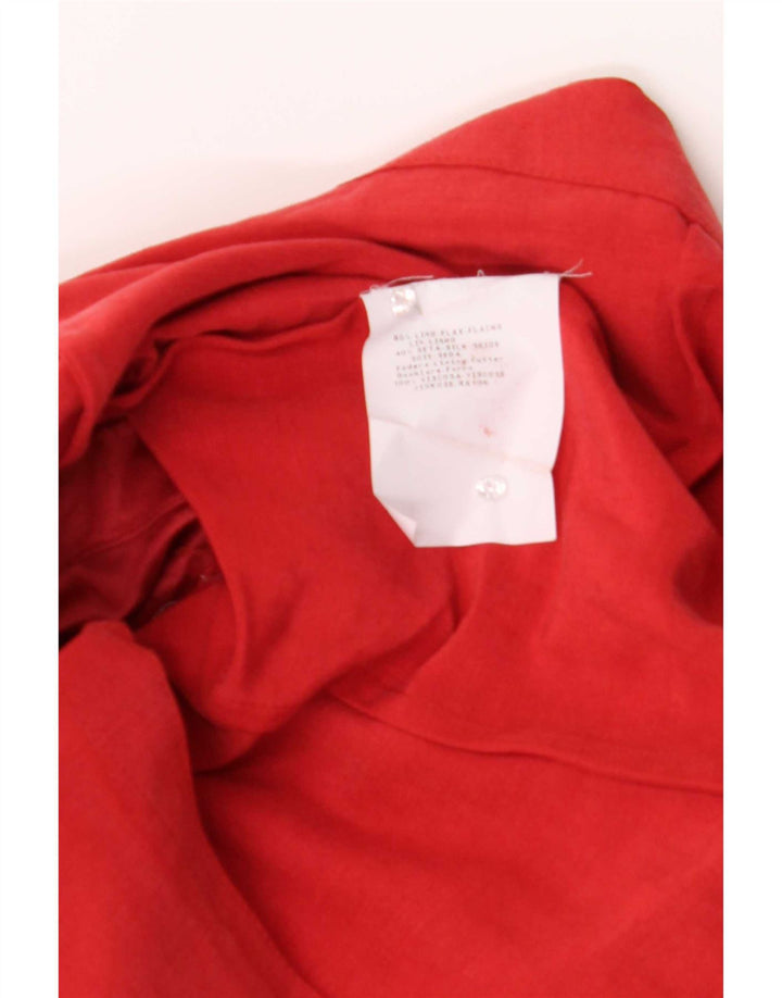 Jachetă Blazer pentru Damă Armani Collezioni IT 42 In Roșu Mediu