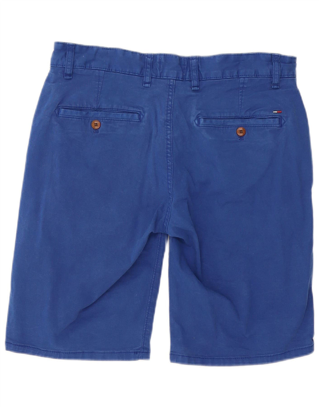 Pantaloni scurți chino Tommy Hilfiger pentru bărbați W31, bumbac albastru mediu