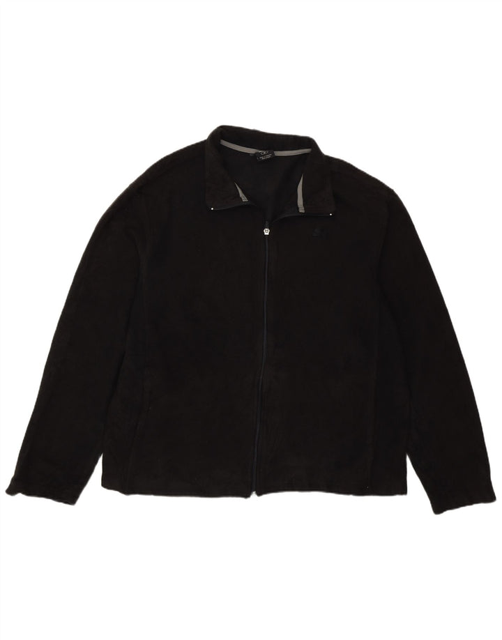 Jachetă fleece pentru bărbați Starter UK 38 Poliester mediu negru