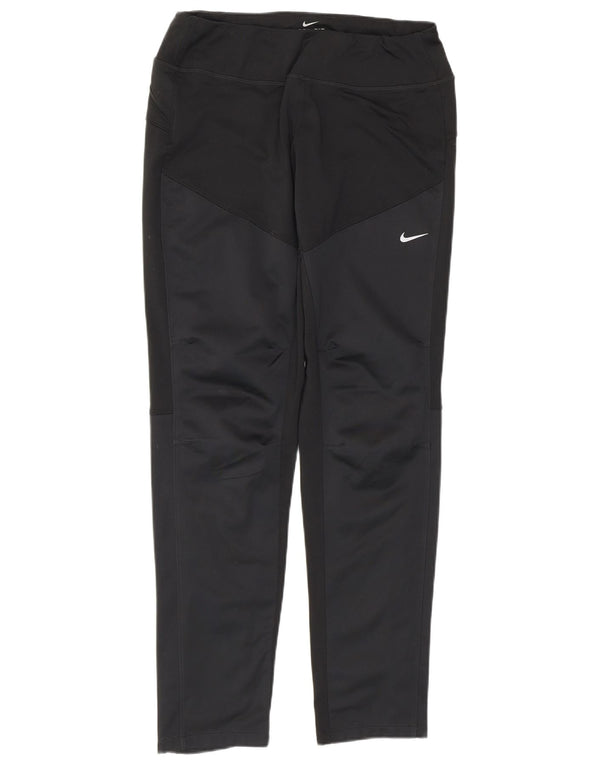 Leggings Dri Fit Nike pentru femei UK 10, poliester negru mic