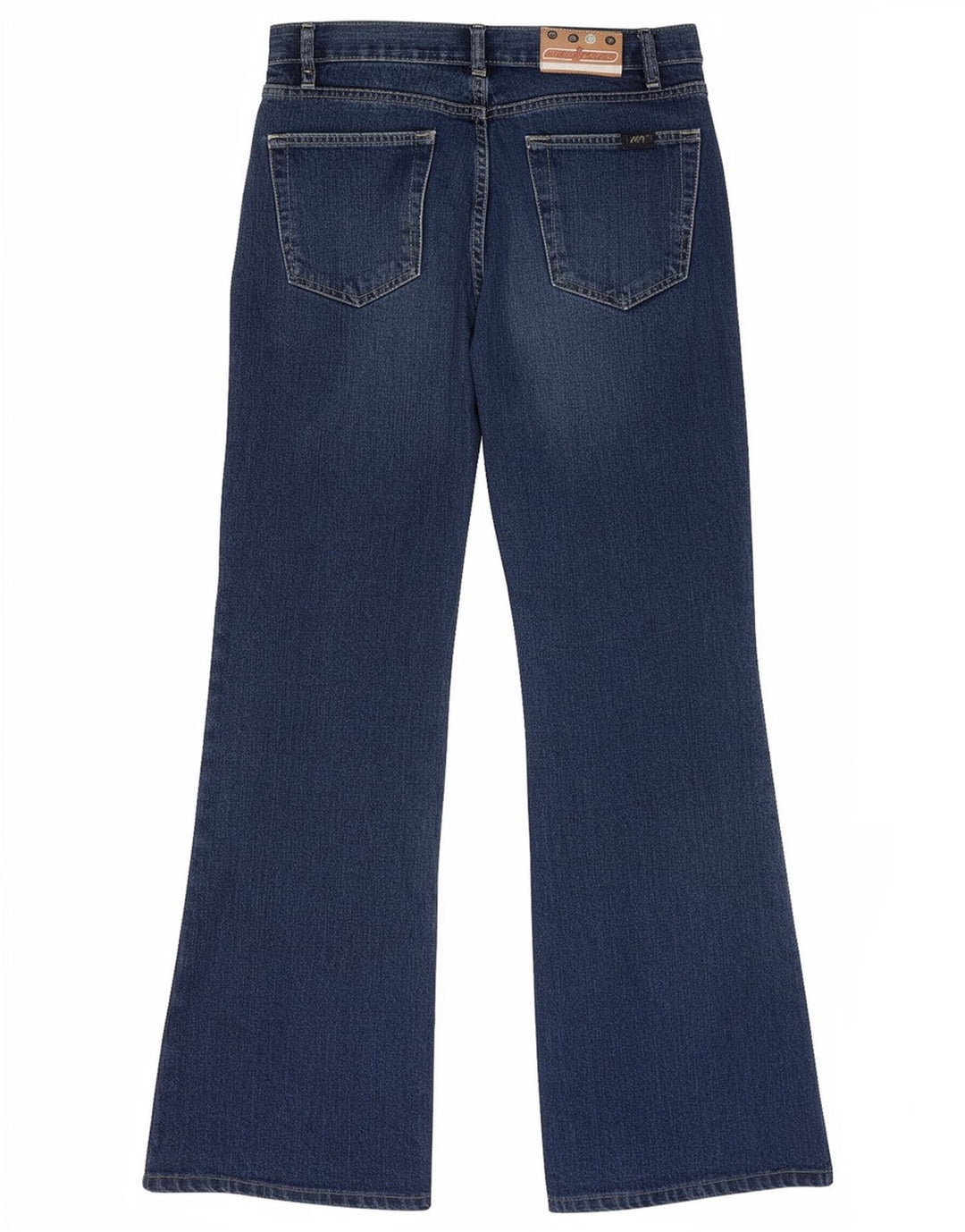 Wild Jeans pentru femei cu talie mare evazată IT 42 Medium L26 L30 Bumbac albastru