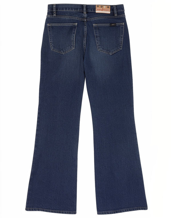 Wild Jeans pentru femei cu talie mare evazată IT 42 Medium L26 L30 Bumbac albastru