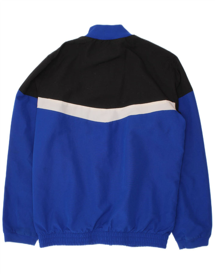 Jachetă de trening pentru băieți Adidas 9-10 ani, albastru, poliester