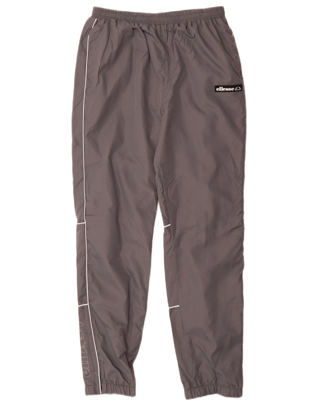 Pantaloni de trening cu grafic pentru băieți Ellesse Pantaloni de jogging 13-14 ani Poliester gri
