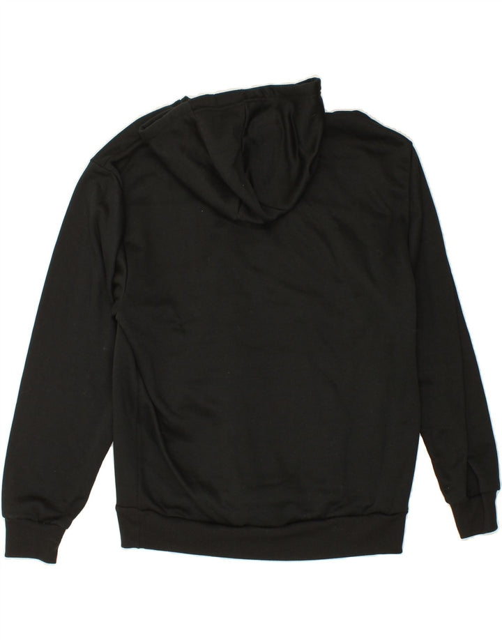 LEE Womens Hoodie Jumper UK 16 Large Black Polyester Vintage Lee and Second-Hand Lee from Messina Hembry 