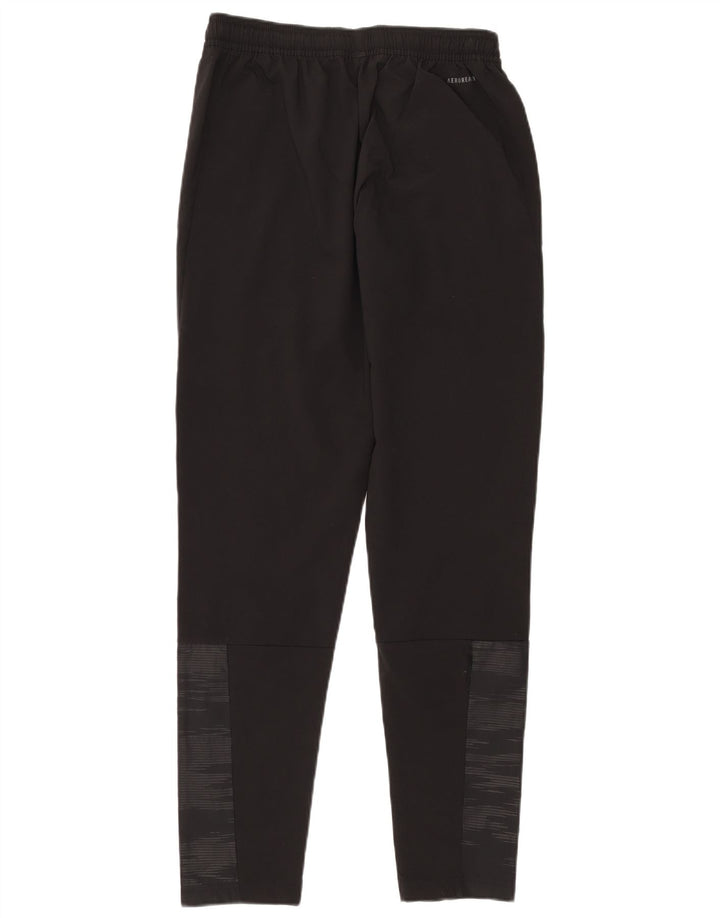 Pantaloni de trening Adidas baieti 15-16 ani poliester negru