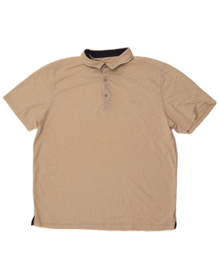 Tricou polo Tommy Bahama pentru bărbați, XL, alb, modal