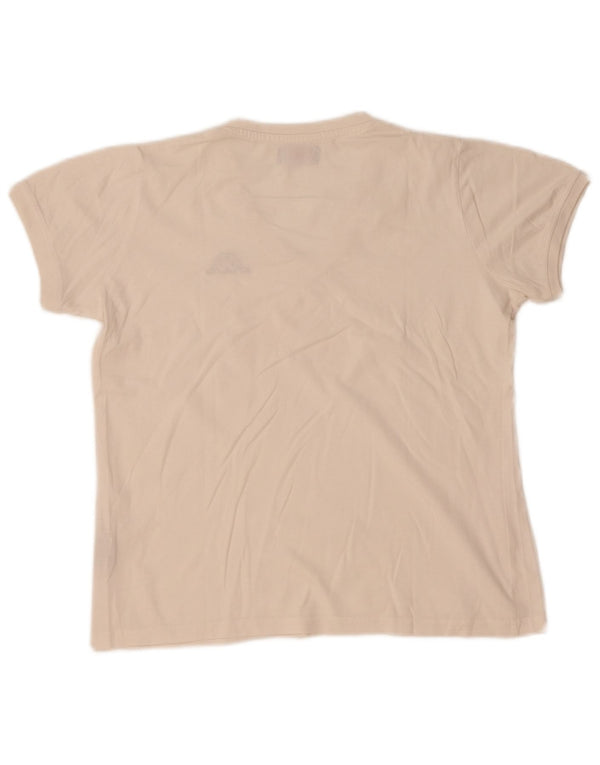 Tricou pentru femei Kappa Top UK 16 Large White Bumbac
