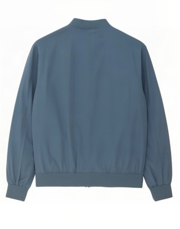 Bomber pentru bărbați Zara UK 40, mare, albastru, poliester