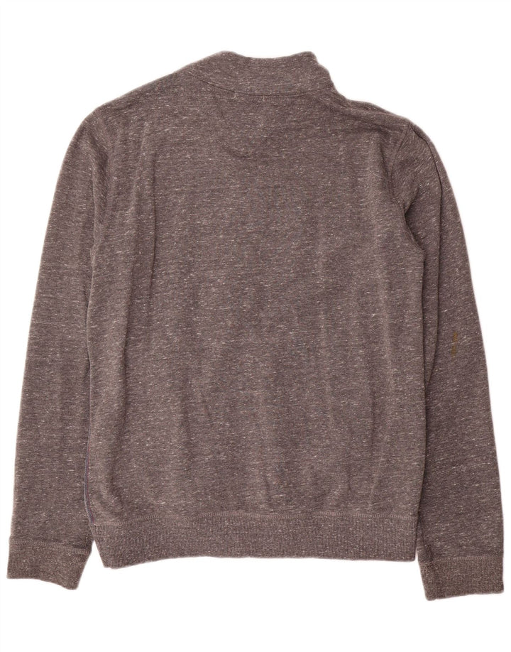 Jachetă de top pentru trening Tommy Hilfiger pentru femei UK 16, mare, gri pete