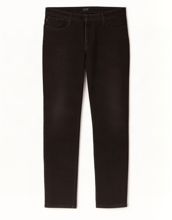 Blugi slim pentru bărbați Armani W36 L30 bumbac negru