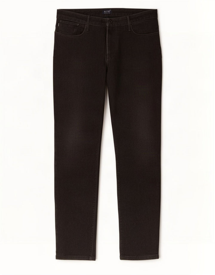 Blugi slim pentru bărbați Armani W36 L30 bumbac negru