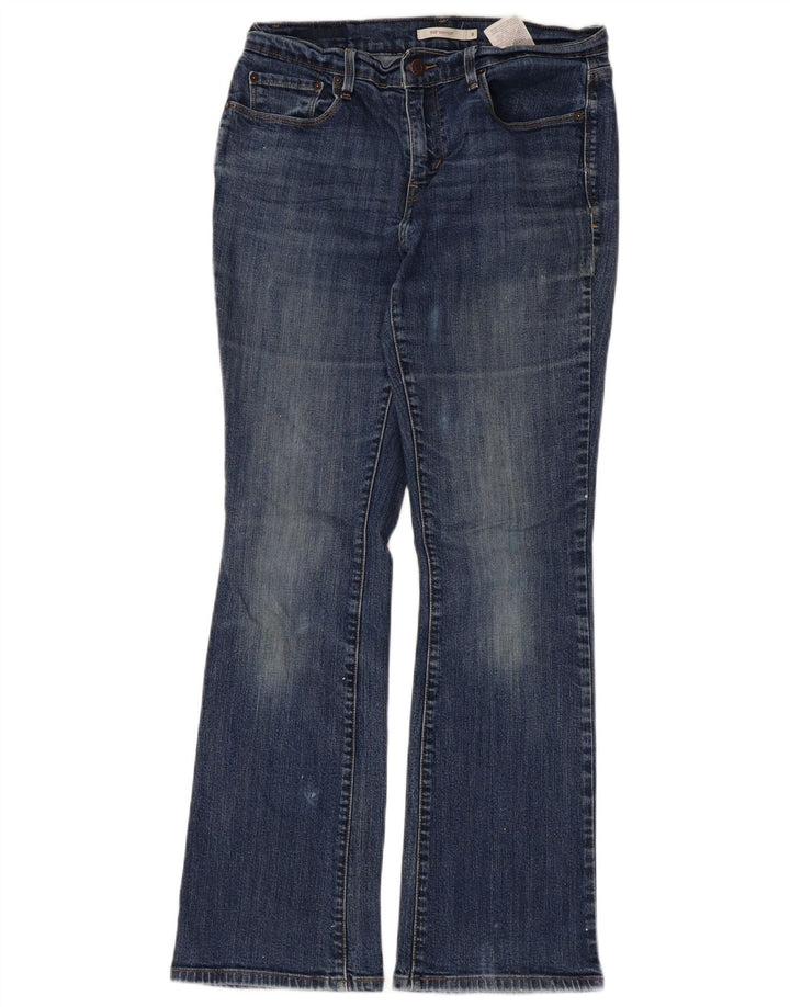 Blugi Levi's 515 Bootcut pentru femei US 8 Medium W30 L29 Blue Bumbac