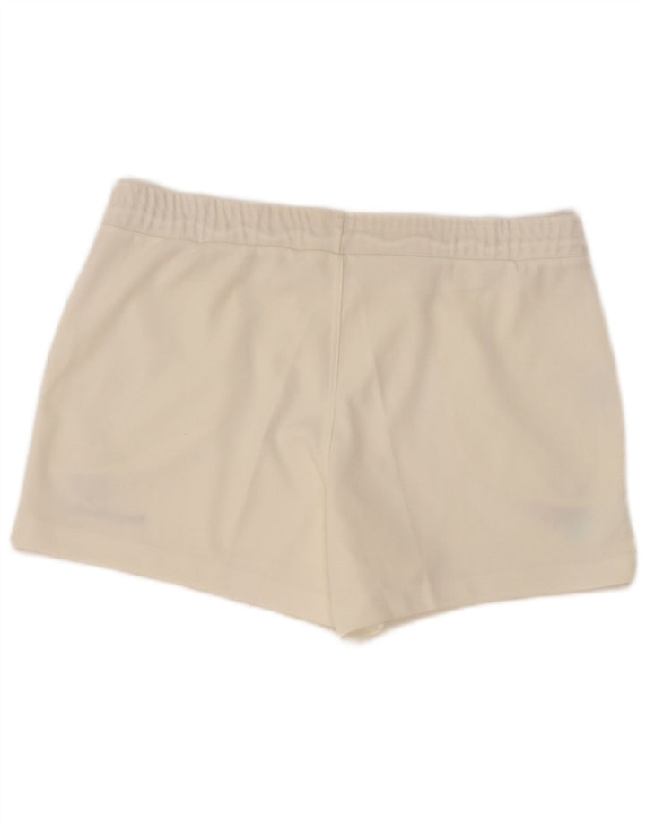 Sergio Tacchini Pantaloni scurți sport pentru bărbați IT 54 XL Poliester alb
