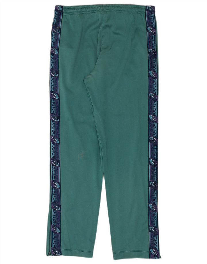 Pantaloni de trening grafic Asics pentru bărbați IT 50 Poliamidă verde medie