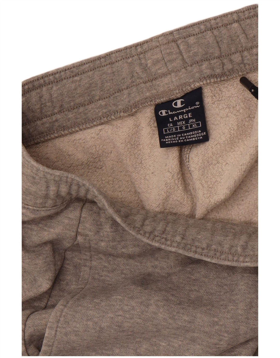 Pantaloni de trening pentru bărbați Champion Pantaloni de jogging mari, gri, pete