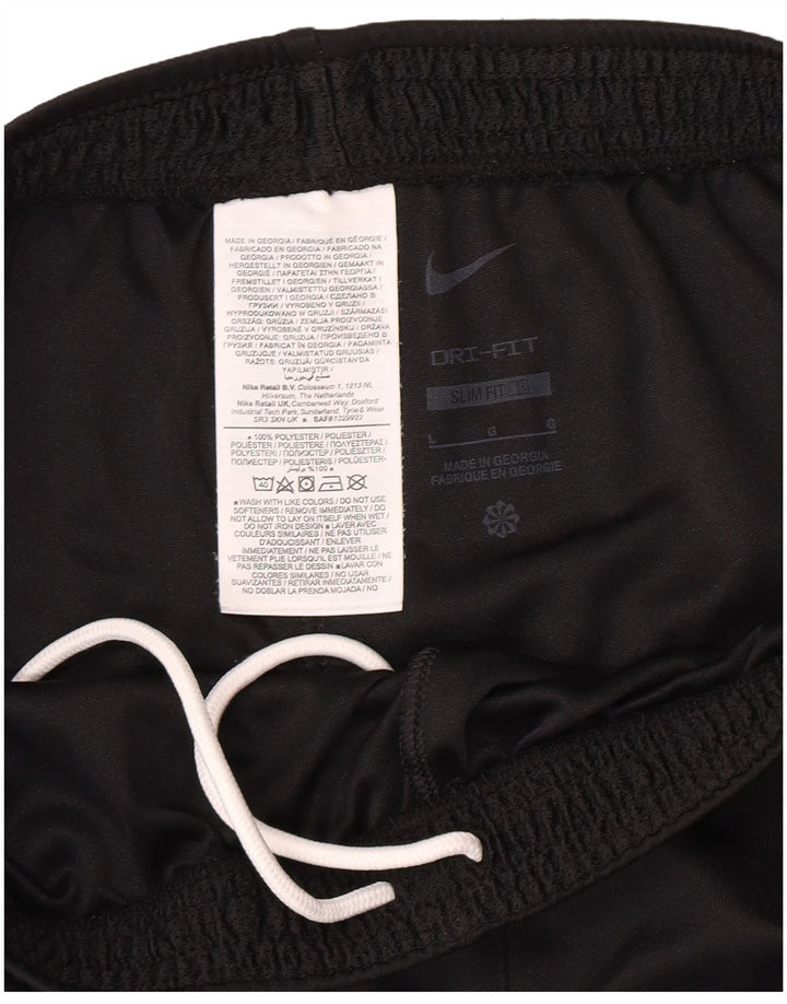 Pantaloni scurți sport Nike Dri Fit Slim Fit pentru bărbați, mari, negru, poliester