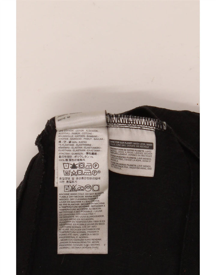 Jachetă de blugi Levi's pentru femei UK 14, bumbac mediu negru