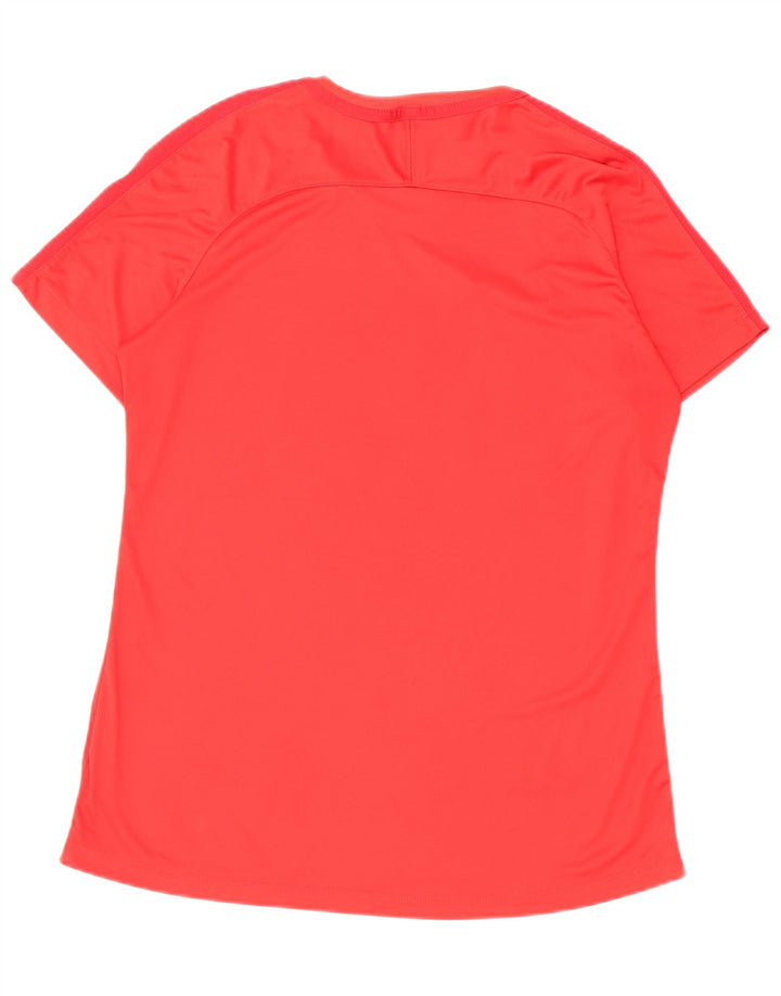 Tricou Nike Dri Fit pentru bărbați Top mare din poliester roșu