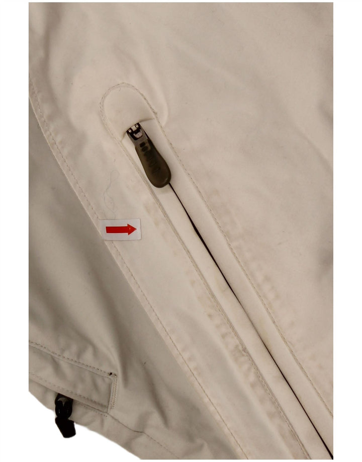 Jachetă de vânt pentru femei COLUMBIA Titanium UK 16, mare, alb, color block