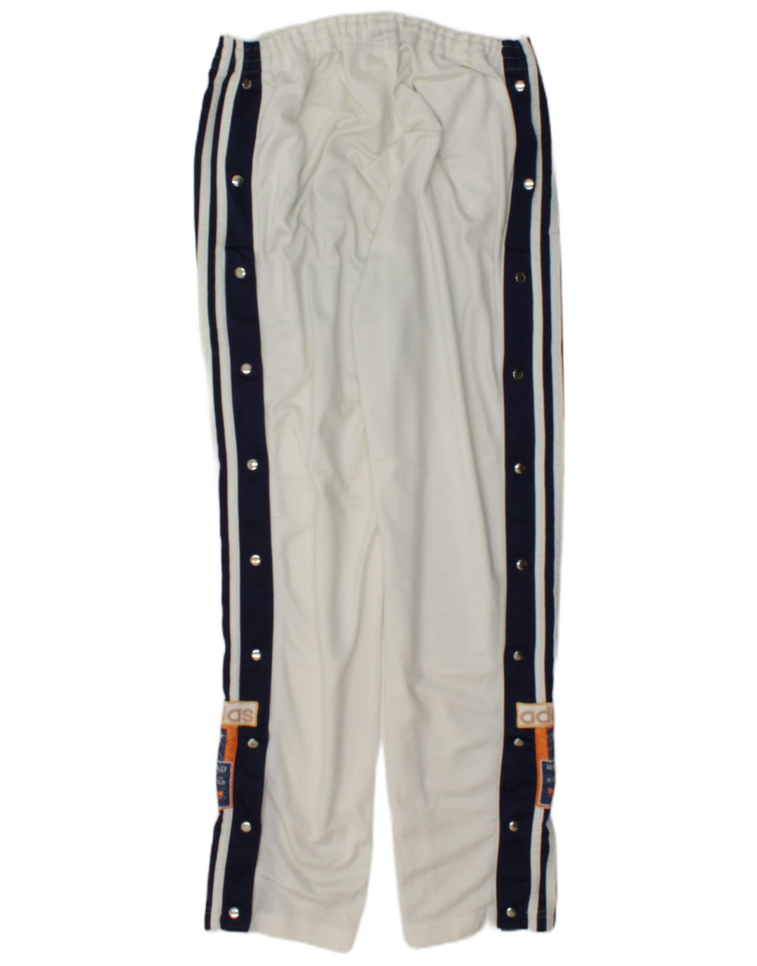 Pantaloni de trening grafic pentru bărbați Adidas 2XL, alb, bloc de culoare