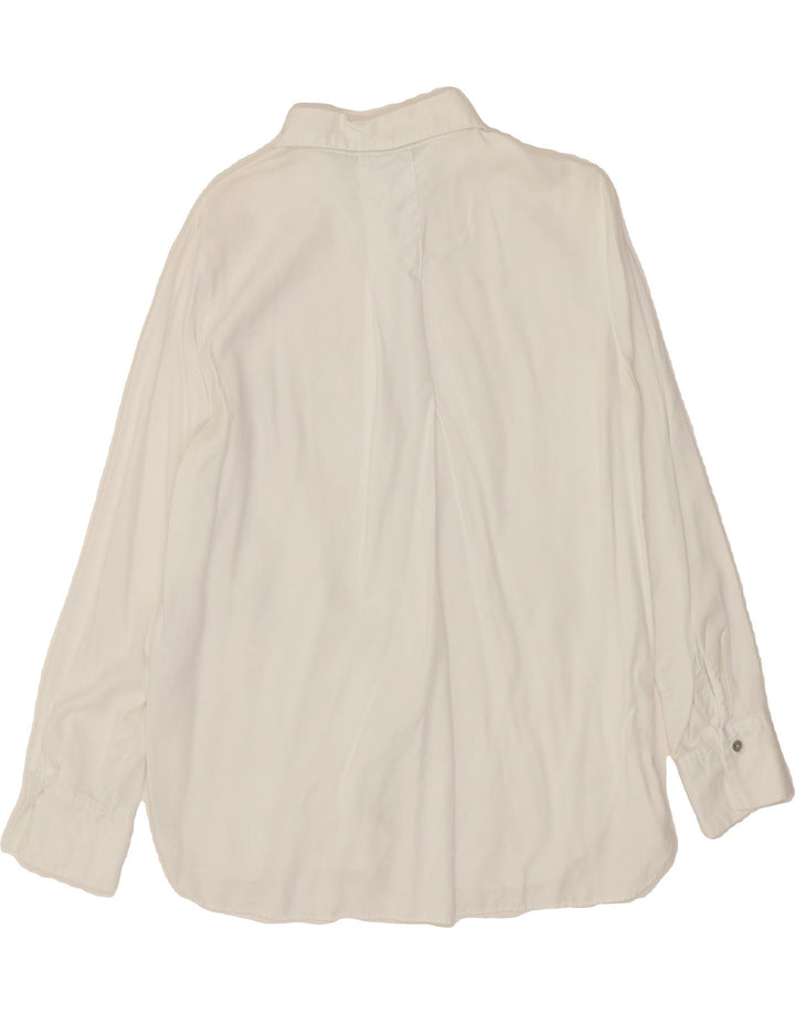 Camasa de dama MASSIMO DUTTI EU 38 Lyocell alb mic
