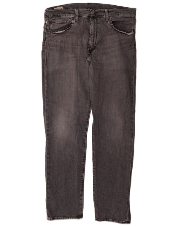Blugi conici pentru bărbați Levi's 502 W36 L34 bumbac gri