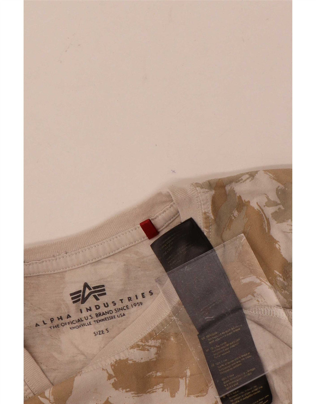Tricou grafic pentru bărbați Alpha Industries Top mic din bumbac multicolor