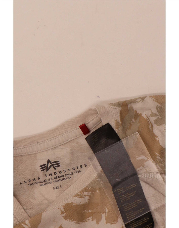 Tricou grafic pentru bărbați Alpha Industries Top mic din bumbac multicolor