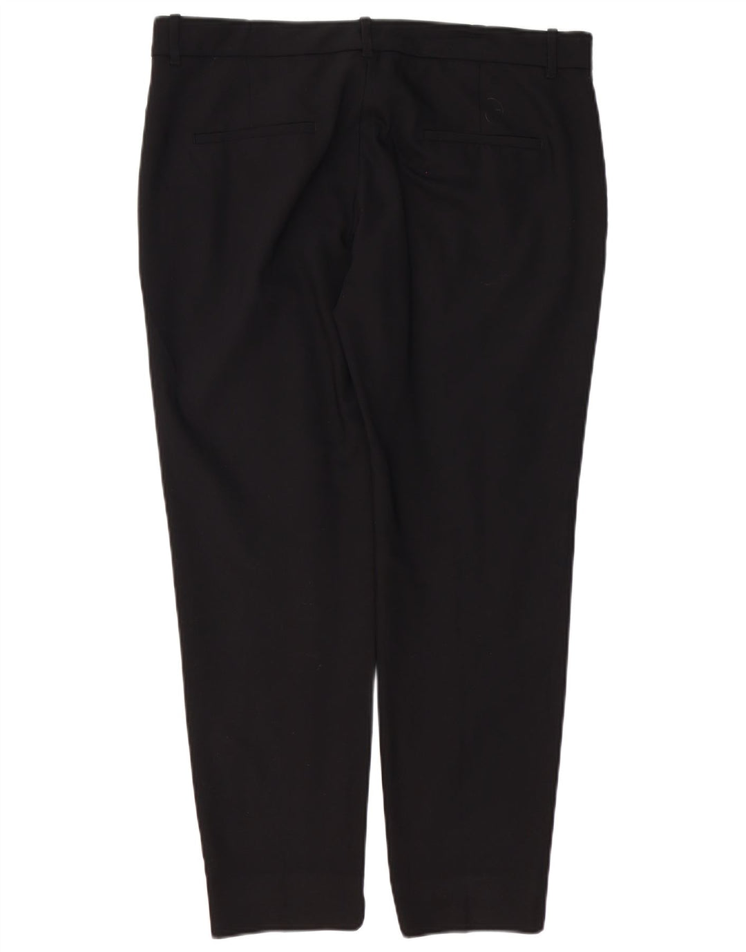 Pantaloni chino slim pentru femei Zara XL W32 L26 Poliester negru