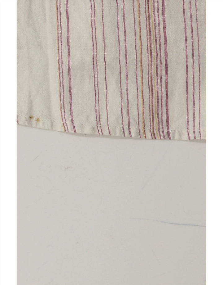 Cămașă cu mânecă scurtă pentru bărbați KAPPA, bumbac cu dungi albe medii