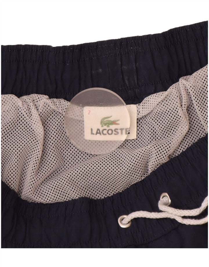 Pantaloni scurți de înot Lacoste pentru bărbați Mărimea 7 2XL Poliamidă bleumarin