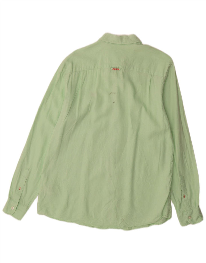 Crew Clothing Cămașă pentru bărbați In verde mediu