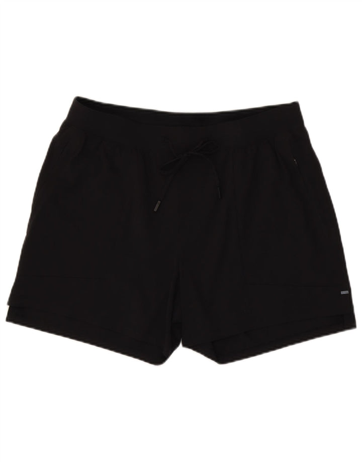 Lululemon Pantaloni scurți sport pentru femei, mari, negru, nailon