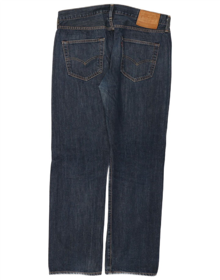 Blugi drepti pentru bărbați Levi's 501 W36 L30 Bumbac albastru