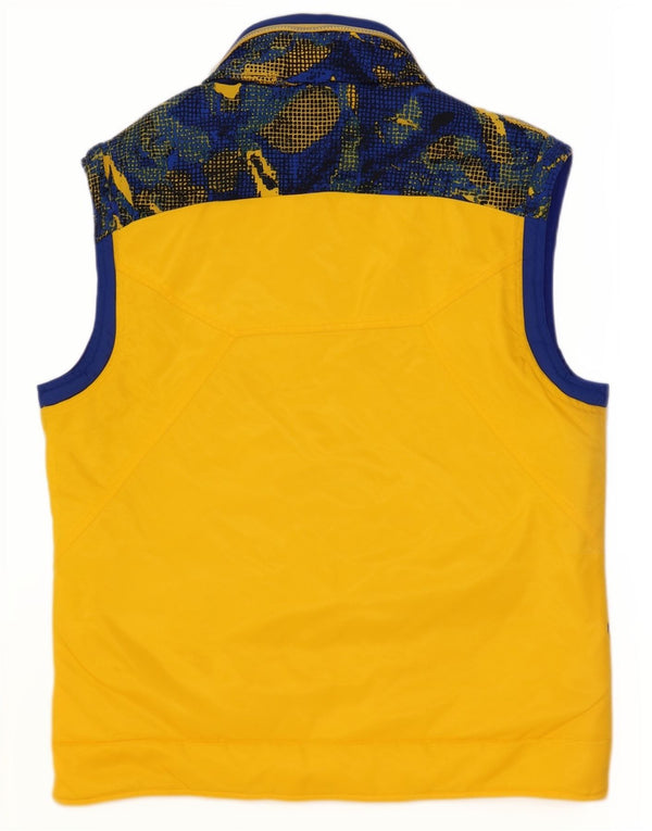 Gilet de schi Fila pentru bărbați UK 38 Medium Galben Geometric Poliester Sport