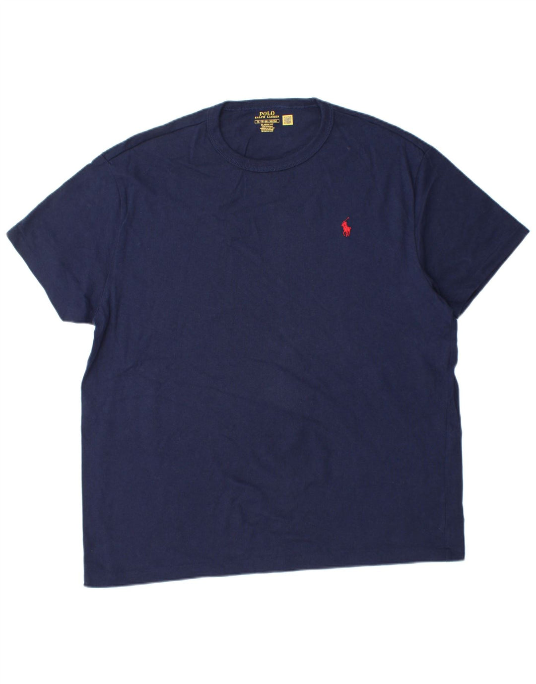 Tricou POLO RALPH LAUREN pentru bărbați cu croiala clasică Top XL bumbac bleumarin