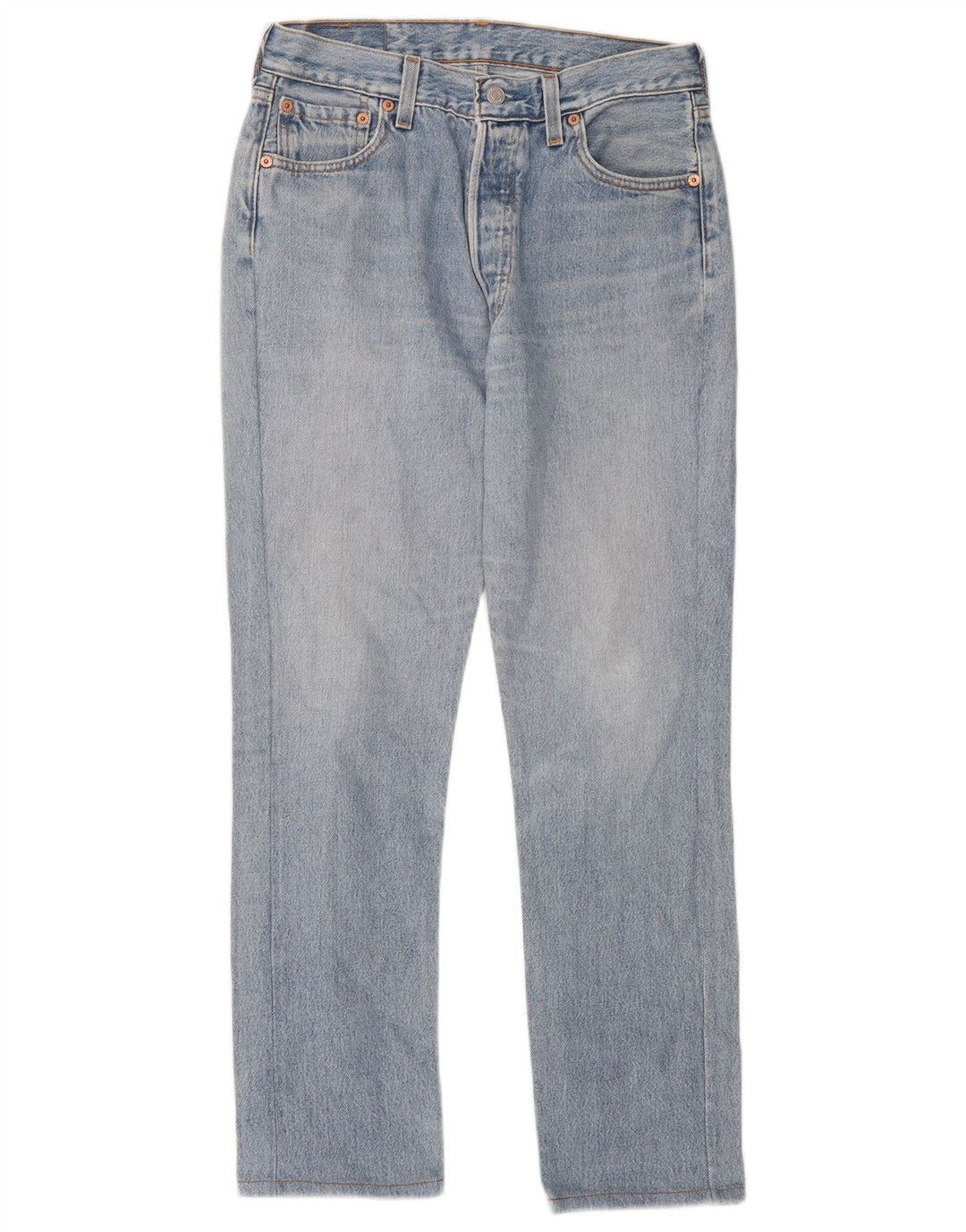 Blugi drepti pentru bărbați Levi's W28 L28 Bumbac albastru